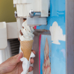 máquina de sorvete macio