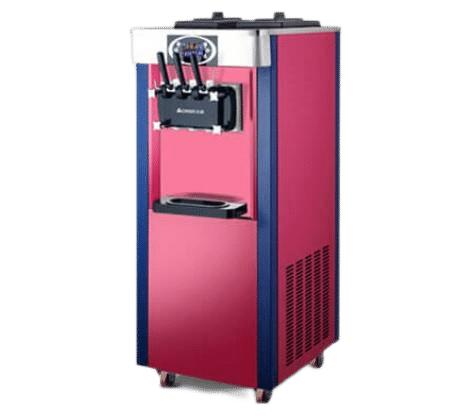 vertical soft ice cream maker machine