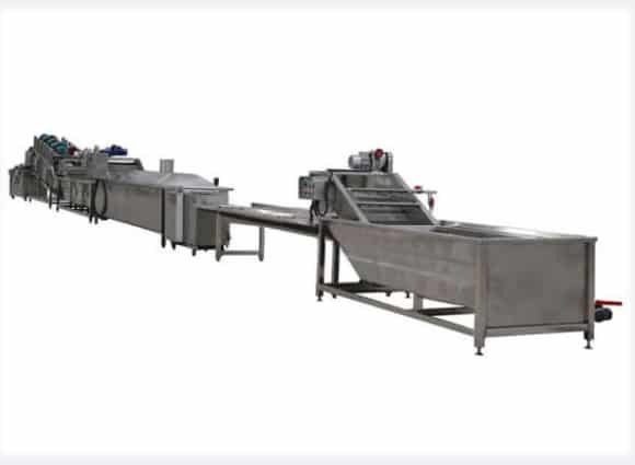 vegetable cleaning line