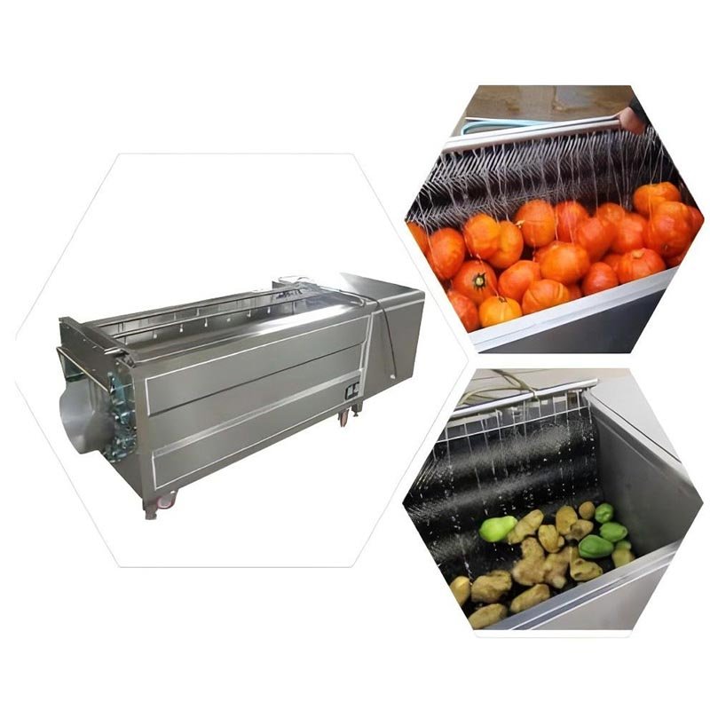 Potato peeling machine