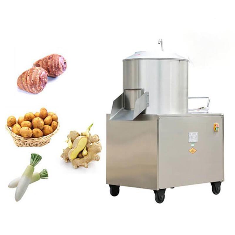 Potato peeling machine